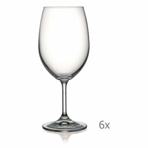 Sada 6 sklenic na víno Crystalex Lara, 540 ml