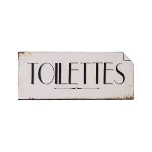 Nástěnná cedulka na toalety Antic Line Toilettes