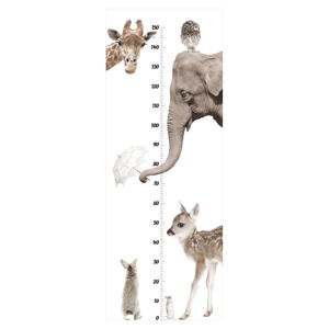 Nástěnná samolepka Dekornik I Love Animals, 60 x 160 cm