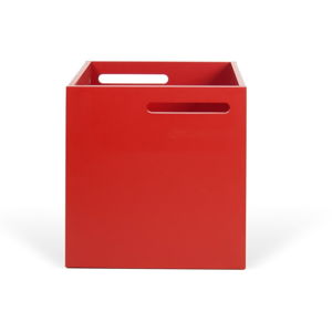 Červený úložný box ke knihovně TemaHome Berlin