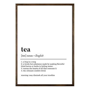 Plakát 50x70 cm Tea – Wallity