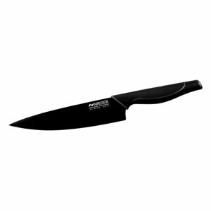 Černý nerezový kuchařský nůž Nirosta Wave