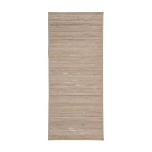 Bambusový koberec běhoun v přírodní barvě 75x175 cm Natural Way – Casa Selección