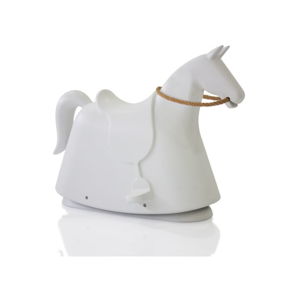 Bílá dětská stolička ve tvaru koně Magis Rocky, výška 71,5 cm