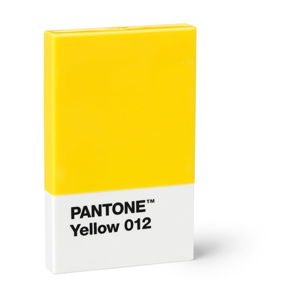 Žluté pouzdro na vizitky Pantone