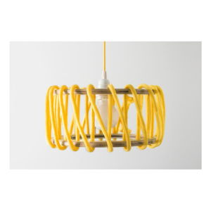 Žluté stropní svítidlo EMKO Macaron, ø 45 cm