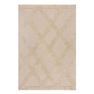 Béžový bavlněný koberec 120x170 cm Tessa Diamond – Flair Rugs