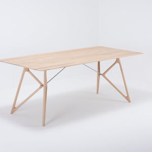 Jídelní stůl z masivního dubového dřeva Gazzda Tink, 200 x 90 cm