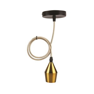 Kovové závěsné svítidlo ve zlaté barvě – Candellux Lighting