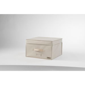 Světle béžový vakuový box Compactor, šířka 42 cm