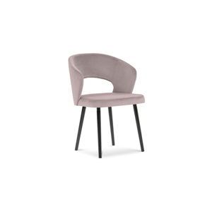 Levandulově fialová jídelní židle se sametovým potahem Windsor & Co Sofas Elpis