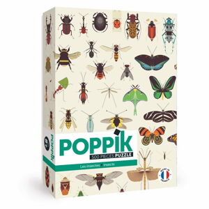 Samolepkové puzzle Poppik Hmyz, 500 dílků