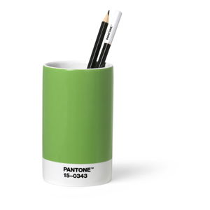 Zelený keramický stojánek na tužky Pantone