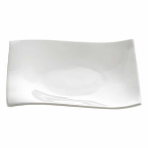 Bílý porcelánový dezertní talíř Maxwell & Williams Motion, 15 x 15 cm