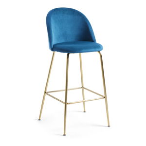 Modrá barová židle La Forma Mystere