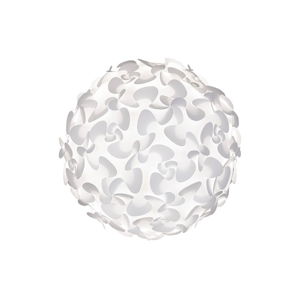 Bílé stropní stínidlo VITA Copenhagen Lora, ⌀ 75 cm