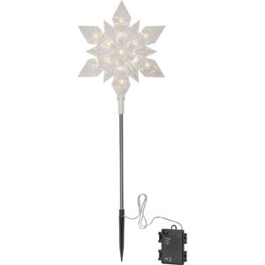 Černá venkovní světelná dekorace s vánočním motivem Flocke – Star Trading