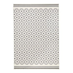 Černobílý koberec Hanse Home Cubic, 140 x 200 cm