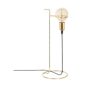 Kovová stolní lampa ve zlaté barvě Opviq lights Ersi