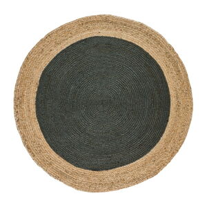 Šedo-přírodní barvě kulatý koberec ø 120 cm Mahon – Universal