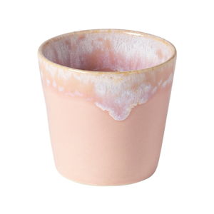 Bílo-růžový kameninový šálek na espresso Costa Nova, 200 ml