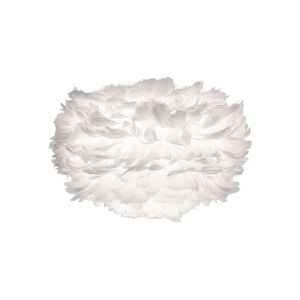 Bílé stínidlo z husího peří VITA Copenhagen EOS, ⌀ 35 cm