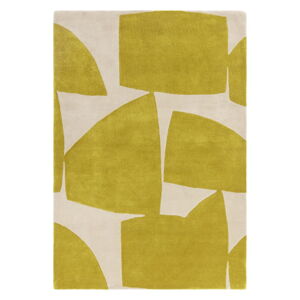 Okrově žlutý ručně tkaný koberec z recyklovaných vláken 160x230 cm Romy – Asiatic Carpets