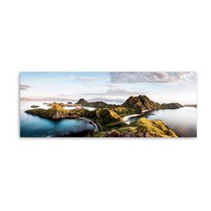 Obraz Styler Canvas Komodo Views, 60 x 150 cm