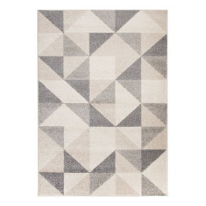Šedo-béžový koberec Flair Rugs Urban Triangle, 100 x 150 cm