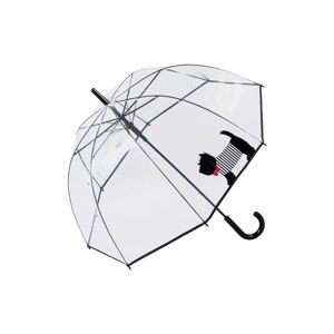 Transparentní holový deštník Ambiance Cute Dog, ⌀ 85 cm