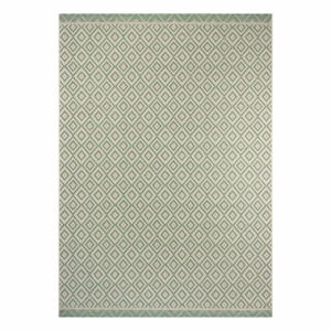 Zeleno-béžový venkovní koberec Ragami Porto, 140 x 200 cm