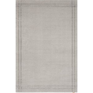 Krémový vlněný koberec 160x240 cm Calisia M Grid Rim – Agnella
