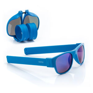 Modré sluneční srolovatelné brýle InnovaGoods Sunfold ES5