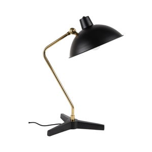 Černá stolní lampa Dutchbone Devi