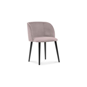 Levandulově fialová jídelní židle se sametovým potahem Windsor & Co Sofas Aurora