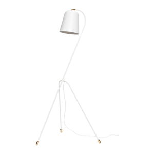 Bílá volně stojící lampa Hübsch Floor Lamp, výška 156 cm