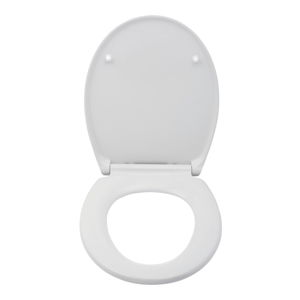 Bílé toaletní prkénko Wenko Premium Cento