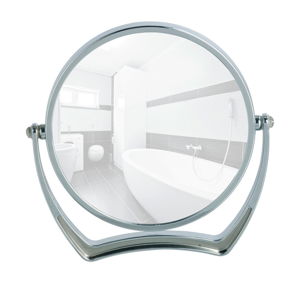 Chromované stojací zvětšovací zrcadlo Wenko Noale, ø 16,5 cm