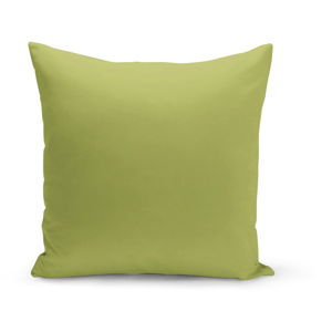 Světle zelený polštář s výplní Lisa, 43 x 43 cm
