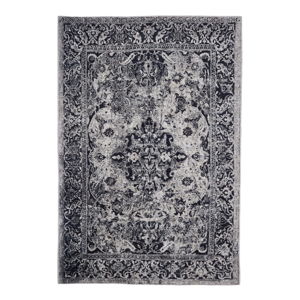 Tmavě šedý koberec Floorita Edessa, 200 x 290 cm