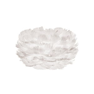 Bílé svítidlo z husího peří VITA Copenhagen EOS, ⌀ 22 cm