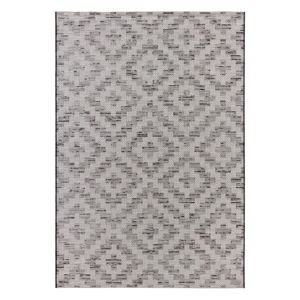 Krémovo-šedý koberec vhodný do exteriéru Elle Decor Curious Creil, 77 x 150 cm