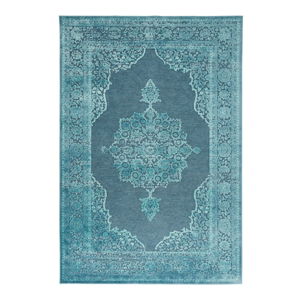 Modrý koberec z viskózy Mint Rugs Willow, 200 x 300 cm