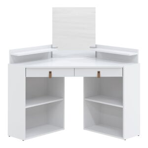 Toaletní stolek s bílou deskou 90x90 cm Gloss – TemaHome