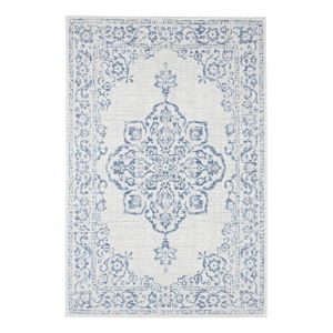 Modro-krémový venkovní koberec Bougari Tilos, 160 x 230 cm