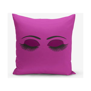 Růžový povlak na polštář Minimalist Cushion Covers Lash, 45 x 45 cm