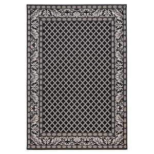 Černo-krémový venkovní koberec Bougari Royal, 115 x 165 cm