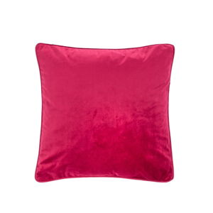 Tmavě růžový polštář Tiseco Home Studio Velvety, 45 x 45 cm
