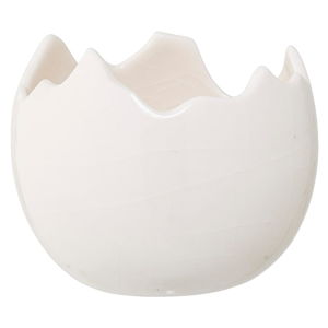 Bílý kameninový svícen Bloomingville Easter, ⌀ 9,5 cm