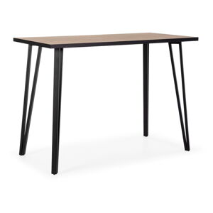 Barový stůl s deskou v dubovém dekoru 60x140 cm Sindi – Marckeric